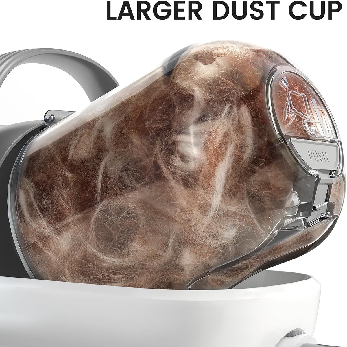 7 in 1 Dog Grooming Kit, Low Noise Pet Grooming Vacuum with 1.5 L Dust Cup, Dog Vacuum for Shedding Grooming