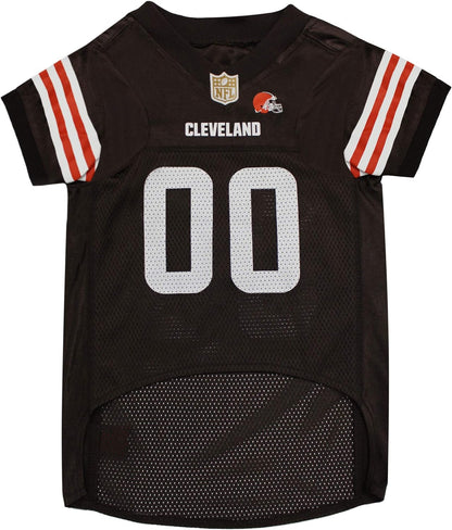 NFL Cleveland Browns Dog Jersey - Medium, Football Jersey Costume for Dogs